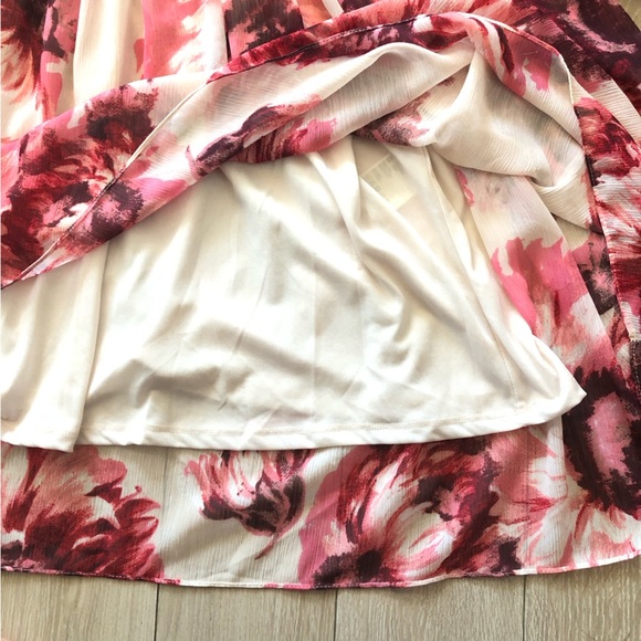 H&M Chiffon Floral Print Mini Dress Set Size XS - Picture 9 of 14